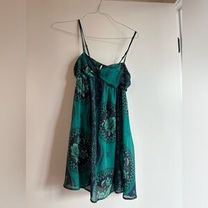 Green Free People dress